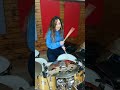 Funk drumming - Purple Stain by Red Hot Chili Peppers! #Shorts cover