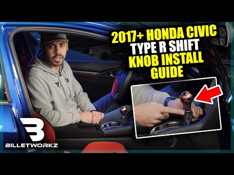 Billetworkz - 2017+ Honda Civic Type R/Si Shift Knob Install Guide