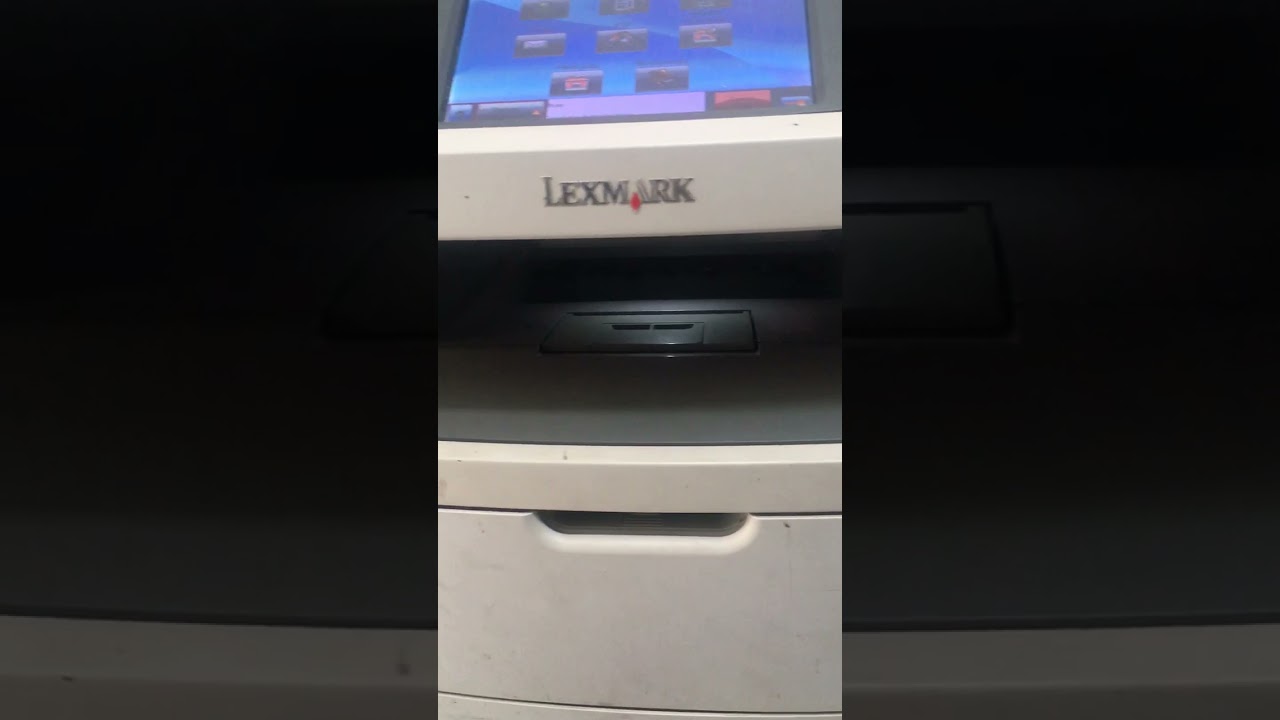 Lexmark X464 Screen Replaced
