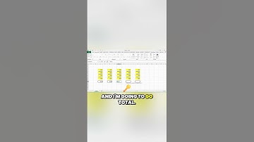Summing non-contiguous cells in Excel