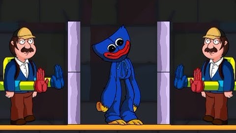 Huggy Time - Pull Pin puzzle game pull the pin game android ios gameplay #1