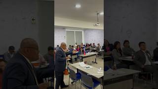 Lo que fue el taller de litigación oral en Arequipa.