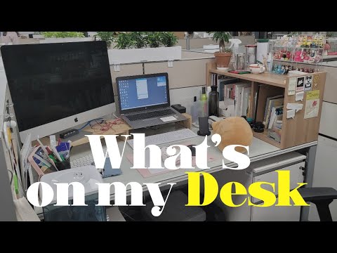 ASMR st. 광고회사 8년차 직장인의 사무실 아이템 소개 What&rsquo;s on my desk (feat.맥시멈리스트)