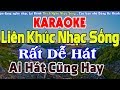 KARAOKE Liên Khúc Nhạc Sống AI HÁT CŨNG HAY - Nhạc Sống Cha Cha Cha Karaoke