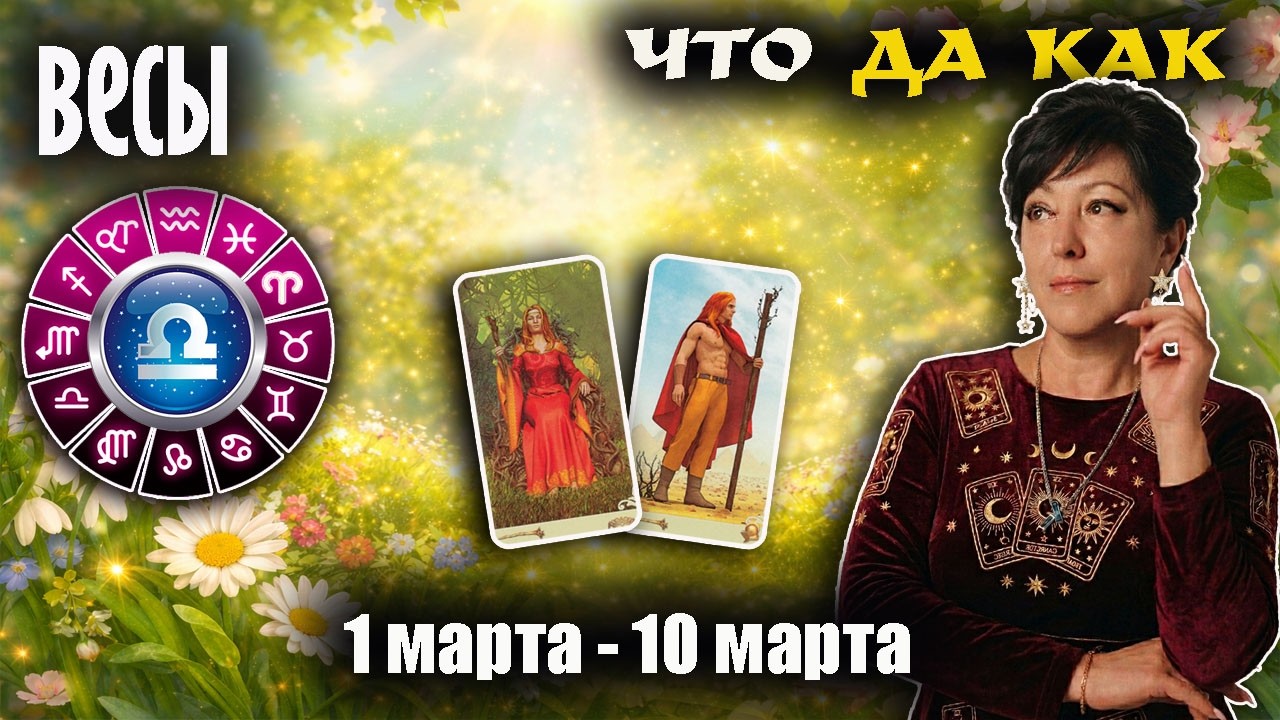 ♎ Весы Прогноз с 1 по 10 марта