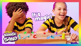 The Hunt for Buried Treasure in Kinetic Sand 🏝 | Toys for kids