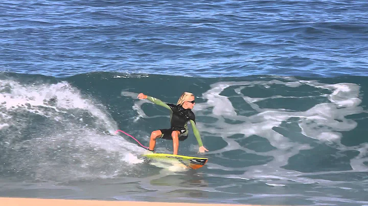 12 year old Belgium supergrom Dean Vandewalle in Hawaii | O'Neill