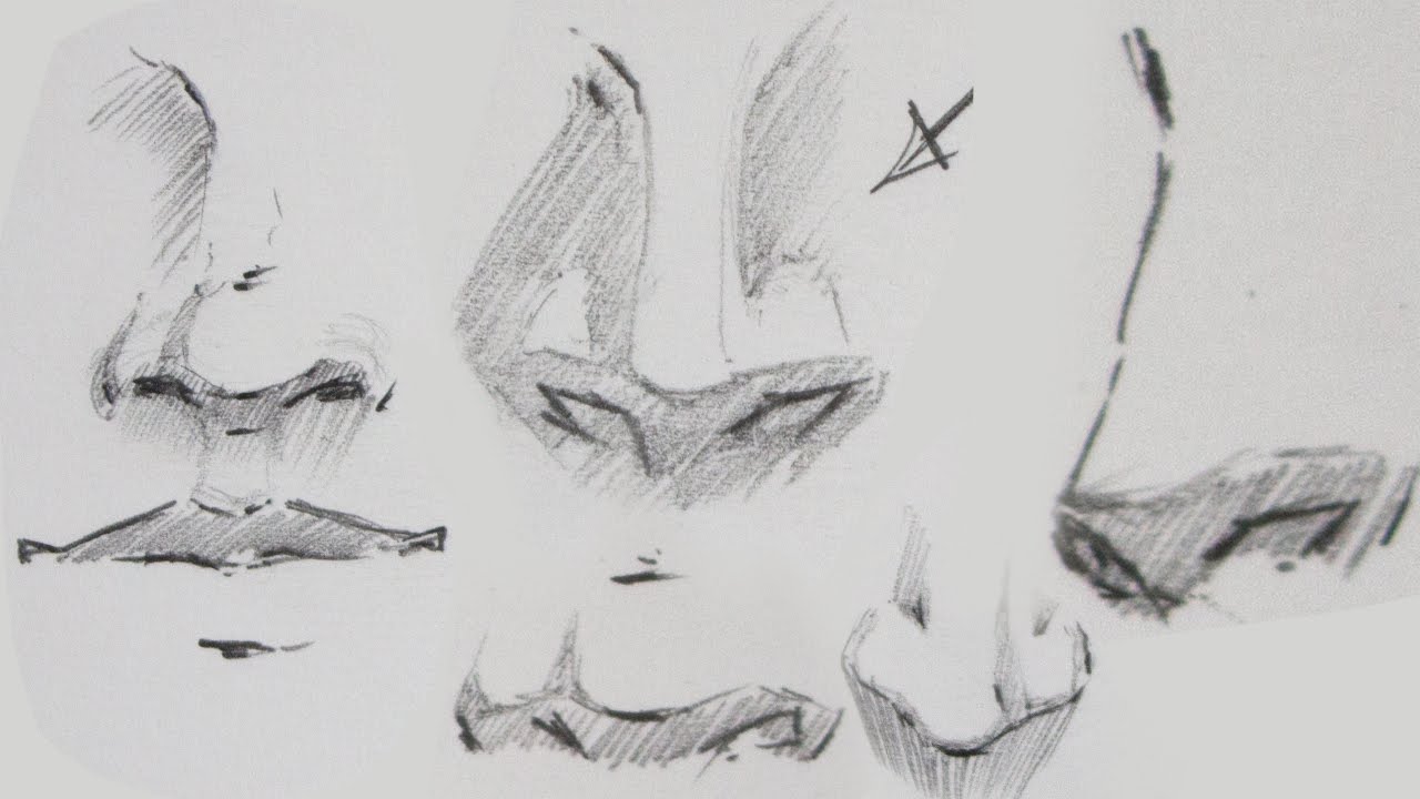 How to Draw Manga Nose  YouTube