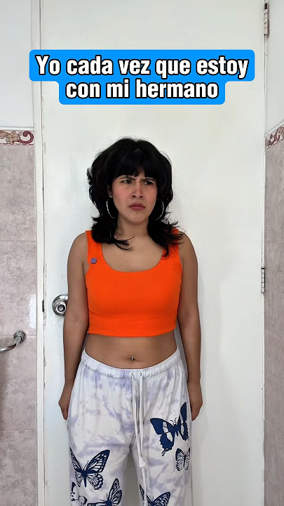 Mi hermano y yo🤣 Nos queremos mucho 💕 #shorts #humor #tiktokvideo #comedia #funny #latina #fyp