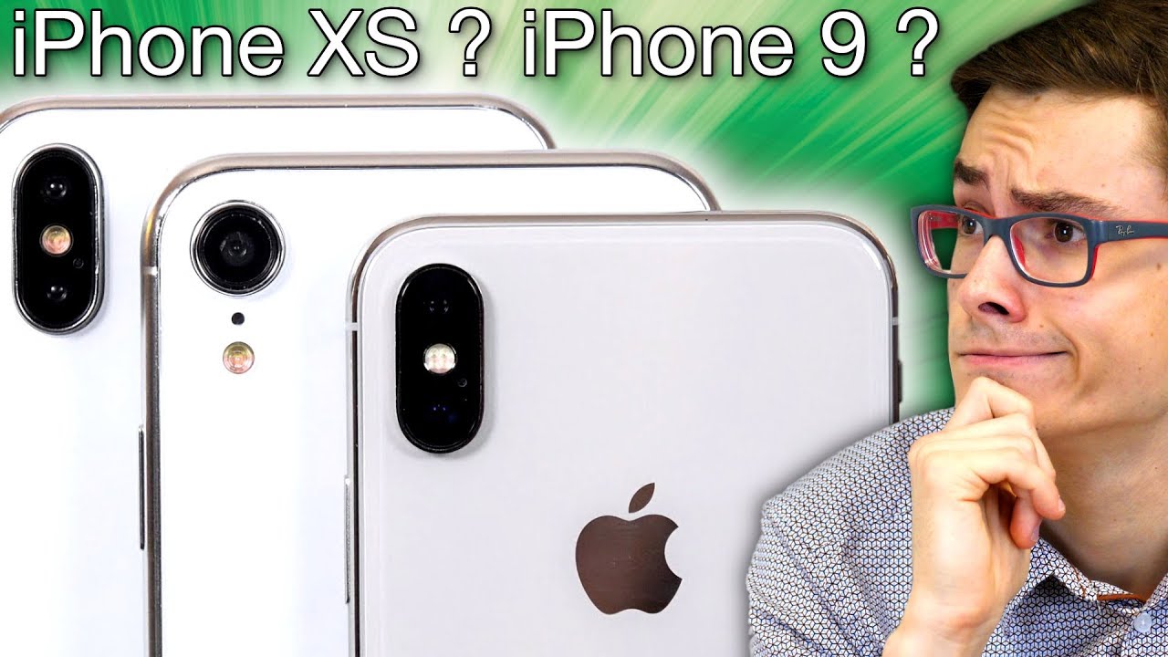 Les RUMEURS sur les prochains iPhones : iPhone XS ? iPhone 9 ? - YouTube
