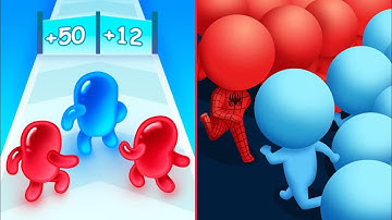 Join Blob Clash 3D 🆚 Count Master 3D || Walkthrough Android IOS Big Update New Levels