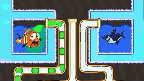 Save the fish game || mini game || rescue the cute fish || ios gameplay video