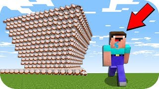 НУБ ПРОТИВ ЦУНАМИ ИЗ ТОРТОВ В МАЙНКРАФТ КАК ВЫЖИТЬ НУБУ MINECRAFT ТРОЛЛИНГ ЛОВУШКА ЗАЩИТА МУЛЬТИК