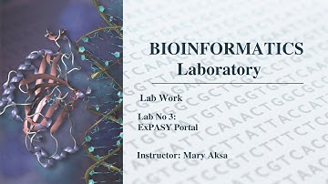 Lab No 3 | ExPASy Portal
