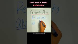 Cronbach&#39;s Alpha : Reliability | ทดสอบความเชื่อมั่นของเครื่องมือ. #ปรึกษาสถิติ #cronbach #สอนสถิติ