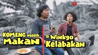 KOMENG ngasih MAKAN , Si WINKGO yang KELABAKAN