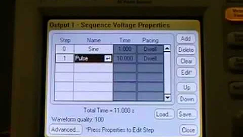 Creating Arbitrary Power Waveforms N6705A DC Power Supply Sequence Function