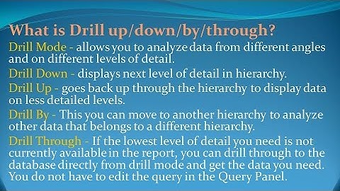 Business Objects Interview Questions and Answers for freshers and experienced– Part 6