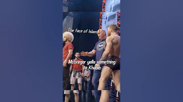 McGregor vs. Khabib 🥶 #ufc #mma #conormcgregor #khabib #islammakhachev #shorts