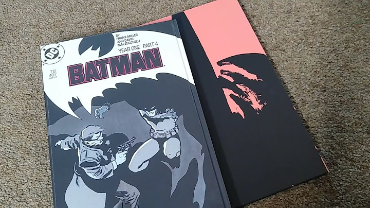 Batman year one absolute edition review năm 2024