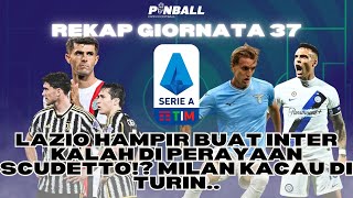 INTER ANGKAT PIALA DI GIORNATA 37! + PREDIKSI FINAL ATALANTA VS LEVERKUSEN! @seriea