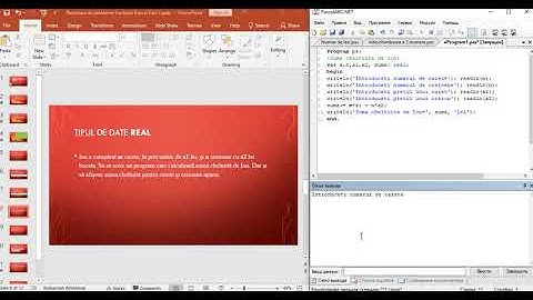 13. Rezolvarea problemelor Part 2 Limbajul Pascal Clasa 9