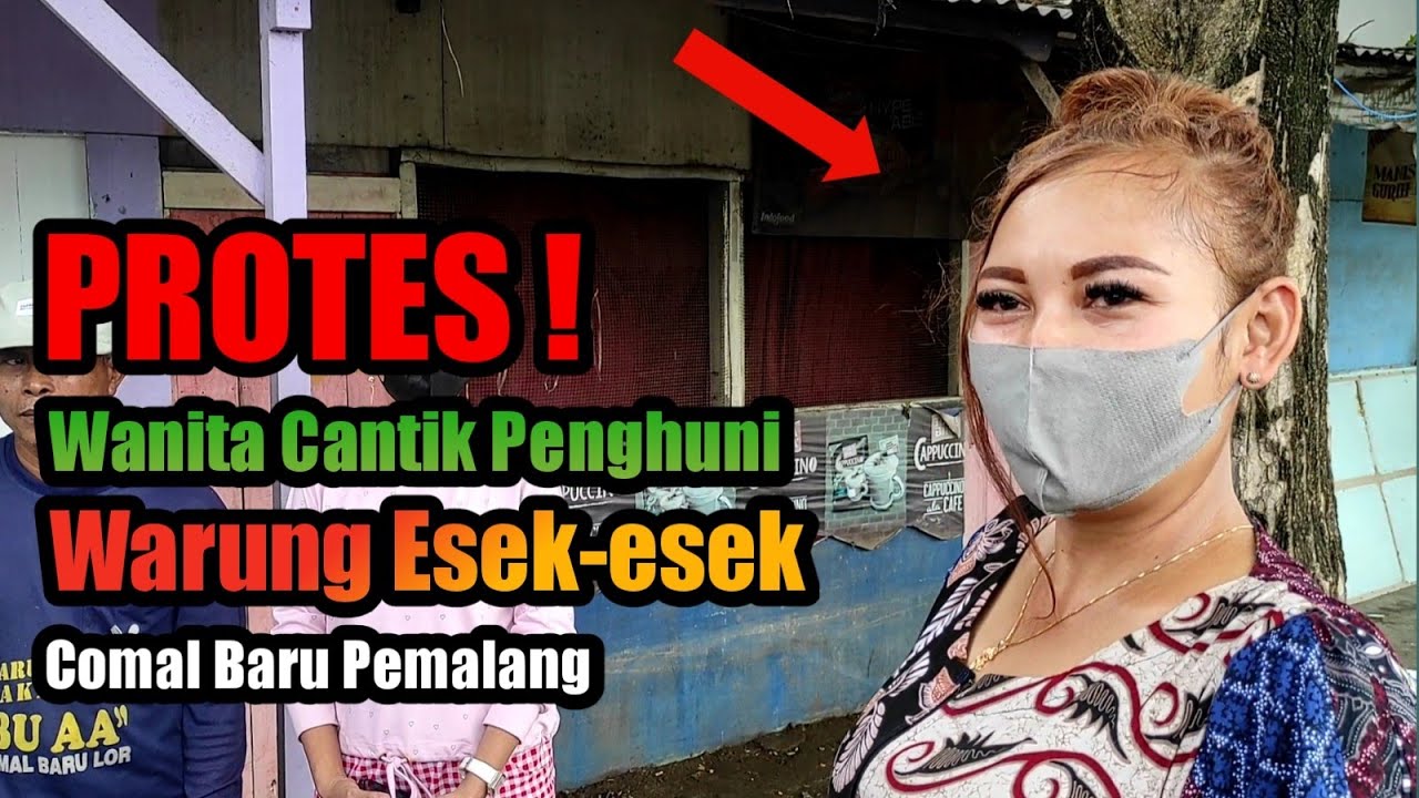 Protes Penghuni Warung Remang-remang Comal Baru Pemalang