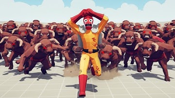 100x MINOTAUR  vs EVERY BOSS | TABS - Totally Accurate Battle Simulator