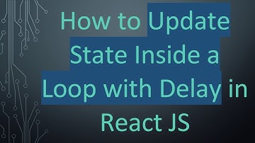 How to Update State Inside a Loop with Delay in React JS