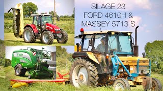 Silage 2023 ~ FORD 4610H,MASSEY 5713 S & MCHALE FUSION 4 PLUS!!