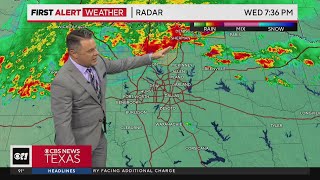 Stormy weather ahead for parts of North Texas