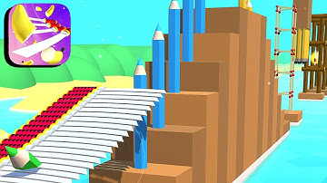 Flying Cut ​- All Levels Gameplay Android,ios (Levels 19-20)