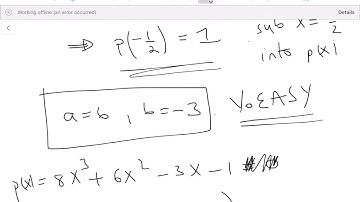 Maths paper 3 CIE International A level NOV 2015 Question 6