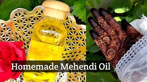 Mehendi-Oil Home made//secret for Dark Colour Mehendi//Eid Special Mehendi Oil🌙🌙🌙