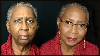 Makeup On Mature Skin⎮Meet My Mom #MommyMakeover screenshot 5