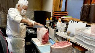 Enka Singer helps run family WAGYU restaurant by Japanese Food Craftsman 39,441 views 3 weeks ago 14 minutes, 4 seconds