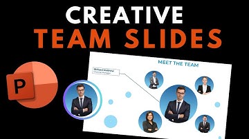 How to Create Team Slides | Morph Animation in PowerPoint | Free Template