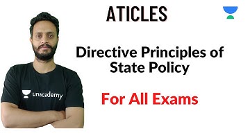 All Articles of Directive Principles of State Policy in One Video. For All Exams