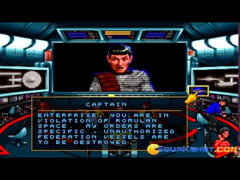 bevestigen consumptie Bungalow StarTrek gameplay (PC Game, 1991) - YouTube