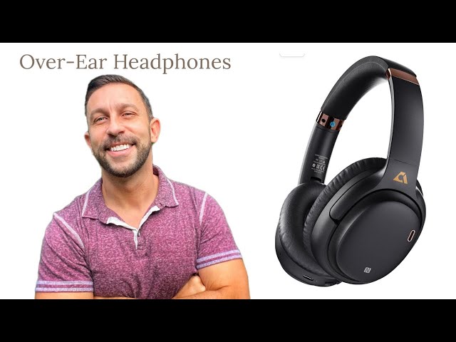 Ankbit E600Pro Hybrid Wireless Active Noise Cancelling Headphones