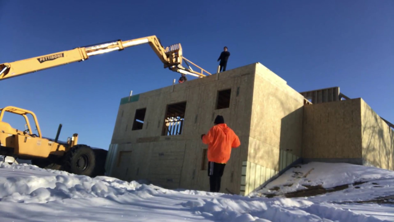 Lifting Walls Framer Style YouTube