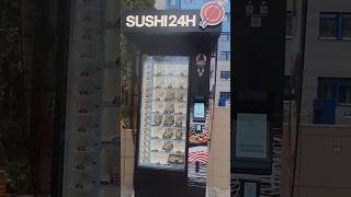Amazing 24-Hour Sushi Dispenser in Warsaw Poland🍱🤖🇵🇱