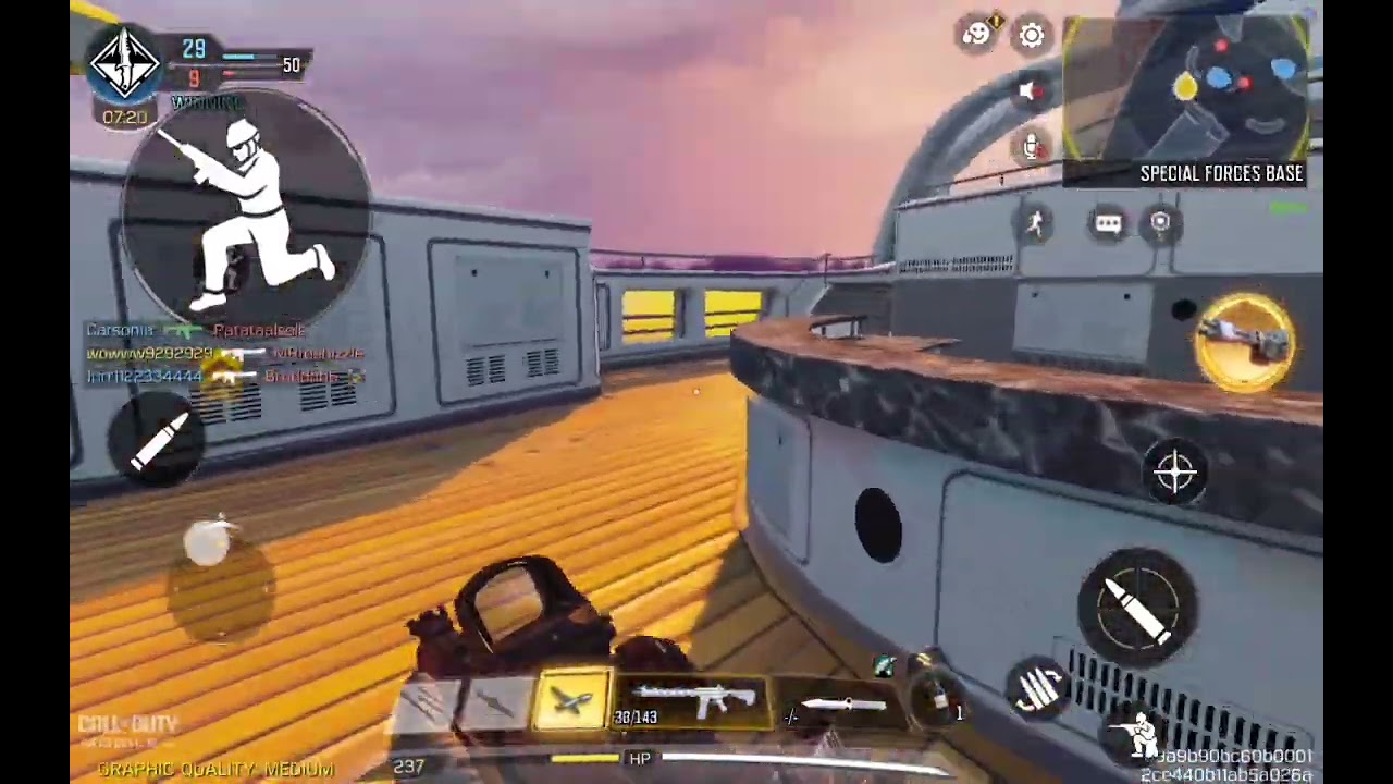 Just returned to call of duty