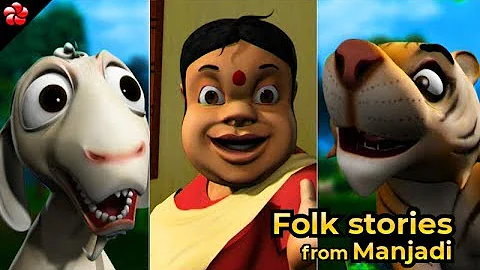 Manjadi 4 Malayalam children's stories ♥ folk songs &stories
