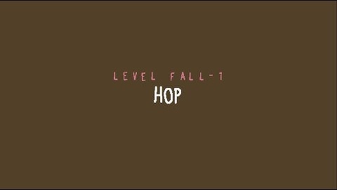 Baba is You - Forest of Fall Level 1 - Hop Solution