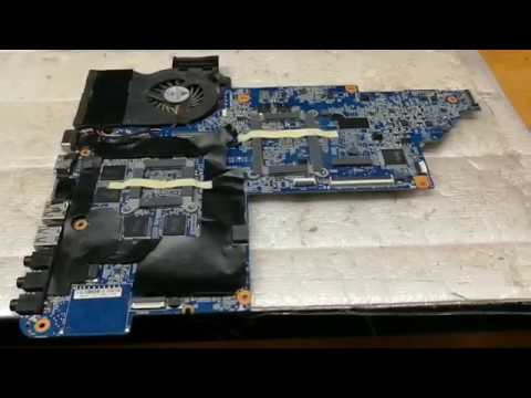 HP dv7 не включается | Быстрый ремонт | Решил дунуть