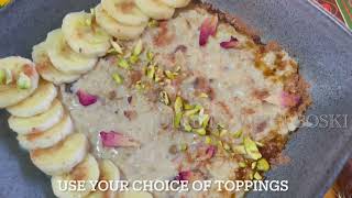 Hot and Healthy Oatmeal Bowl with Natural Sweetener #boski by Dine In With Boski 362 views 1 year ago 2 minutes, 52 seconds