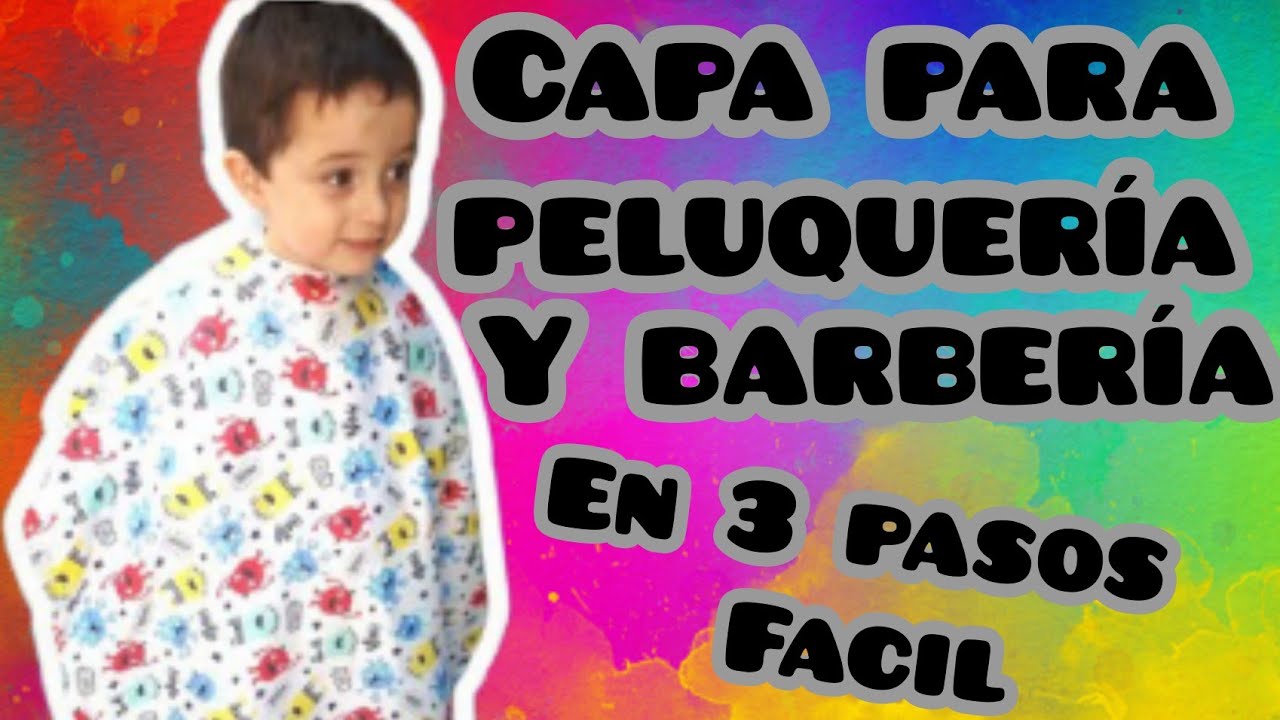 CAPA PARA BARBERO NIÑO