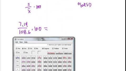 CTC 115:  How to Calculate Relative Standard Deviation RSD & %RSD and Use Excel for the Calculation