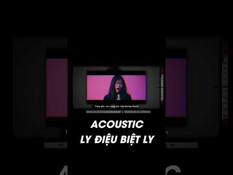 Ly điệu biệt ly acoustic #moonatics #lydieubietly #music